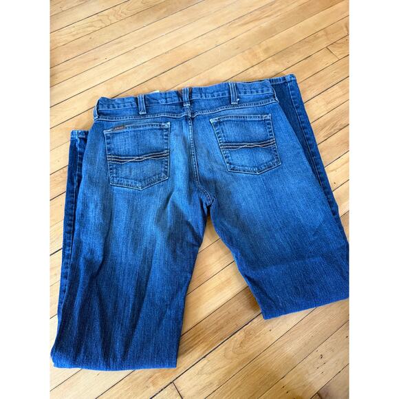 Ariat denim M7 Rocker Straight blue jean - Picture 7 of 9